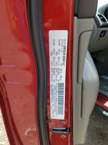 1J4RR4GG2BC570195 - 2011 JEEP GRAND CHER LAREDO أحمر صورة 12