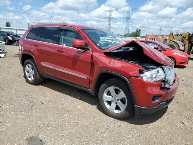 1J4RR4GG2BC570195 - 2011 JEEP GRAND CHER LAREDO أحمر صورة 4