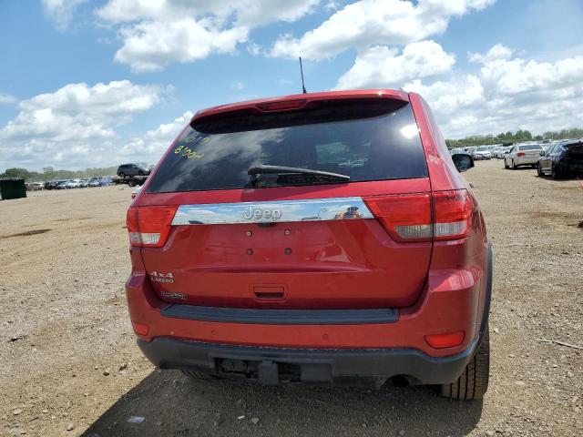 1J4RR4GG2BC570195 - 2011 JEEP GRAND CHER LAREDO أحمر صورة 6