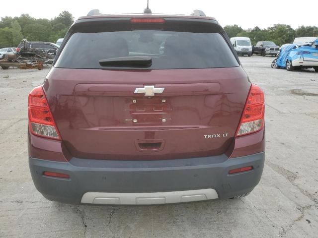 3GNCJLSB0GL242821 - 2016 CHEVROLET TRAX 1LT MAROON photo 6