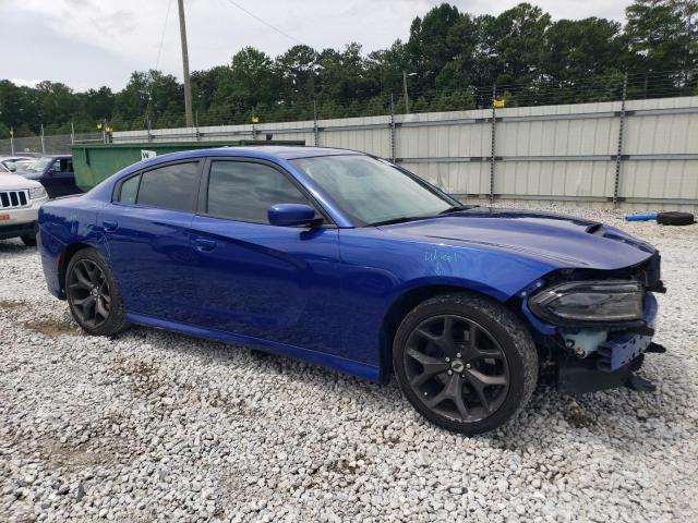 2C3CDXCT2KH738224 - 2019 DODGE CHARGER R/T BLUE photo 4