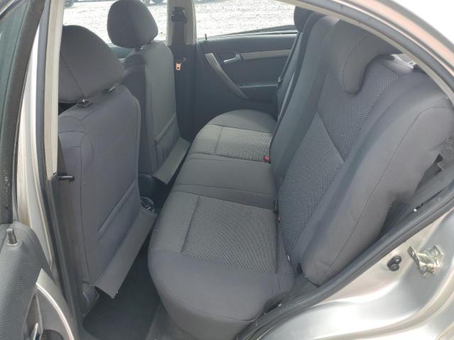 KL1TD56687B183986 - 2007 CHEVROLET AVEO BASE Plata foto 10