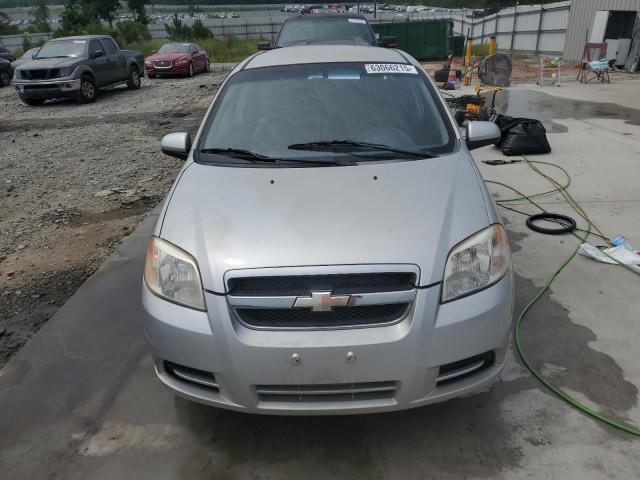KL1TD56687B183986 - 2007 CHEVROLET AVEO BASE Plata foto 5