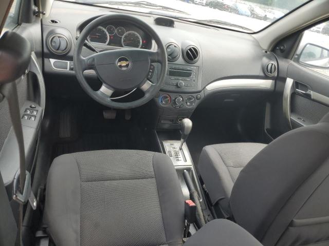 KL1TD56687B183986 - 2007 CHEVROLET AVEO BASE Plata foto 8