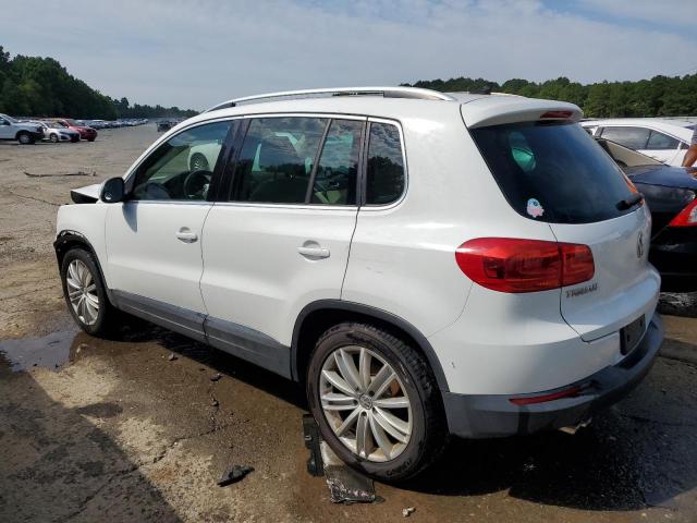 WVGAV7AXXFW596956 - 2015 VOLKSWAGEN TIGUAN S WHITE photo 2