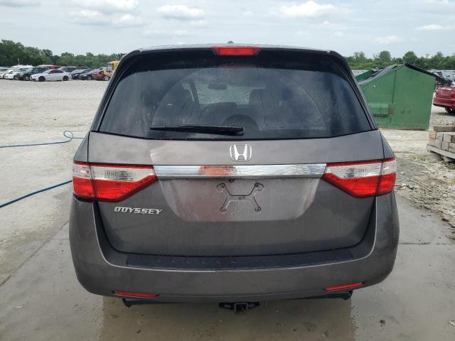 5FNRL5H60DB090035 - 2013 HONDA ODYSSEY EXL ნაცრისფერი ფოტო 6