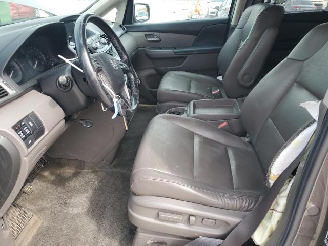 5FNRL5H60DB090035 - 2013 HONDA ODYSSEY EXL ნაცრისფერი ფოტო 7
