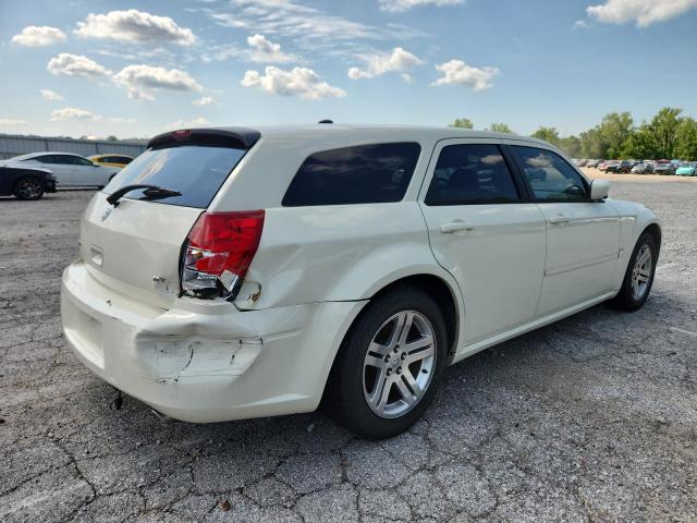 2D8GV58265H656291 - 2005 DODGE MAGNUM R/T WHITE photo 3