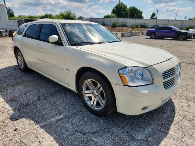 2D8GV58265H656291 - 2005 DODGE MAGNUM R/T WHITE photo 4
