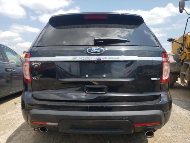 1FM5K8D81DGA46458 - 2013 FORD EXPLORER XLT BLACK photo 6