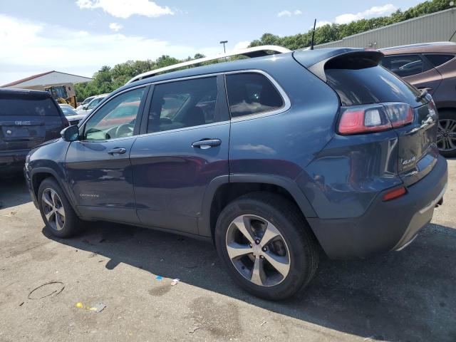 1C4PJMDX3KD376228 - 2019 JEEP CHEROKEE LIMITED BLUE photo 2