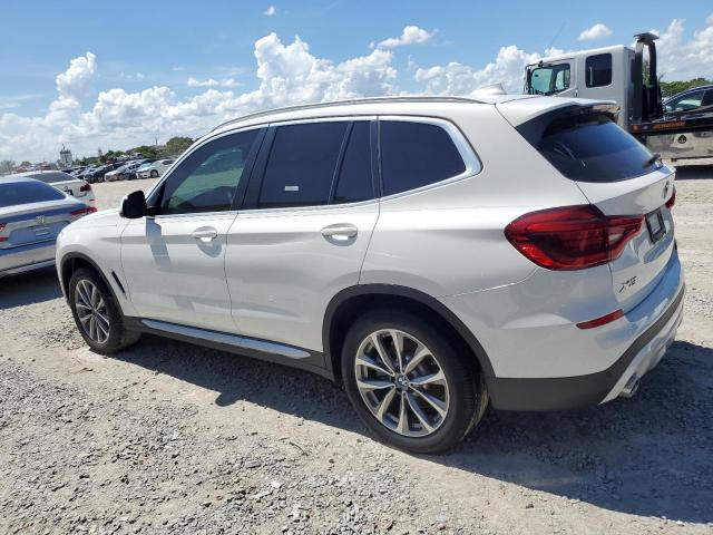 5UXTR7C54KLF36729 - 2019 BMW X3 SDRIVE30I WHITE photo 2