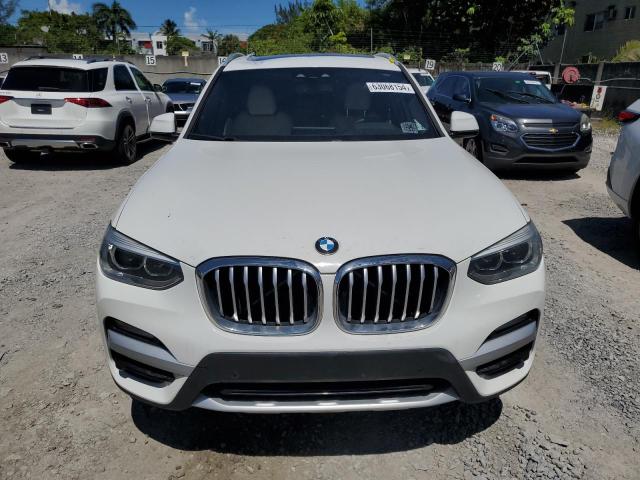 5UXTR7C54KLF36729 - 2019 BMW X3 SDRIVE30I WHITE photo 5