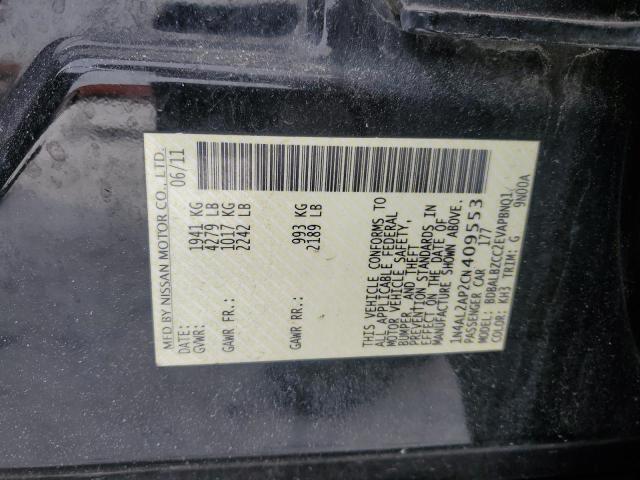1N4AL2AP2CN409553 - 2012 NISSAN ALTIMA BASE 黑色 照片 26