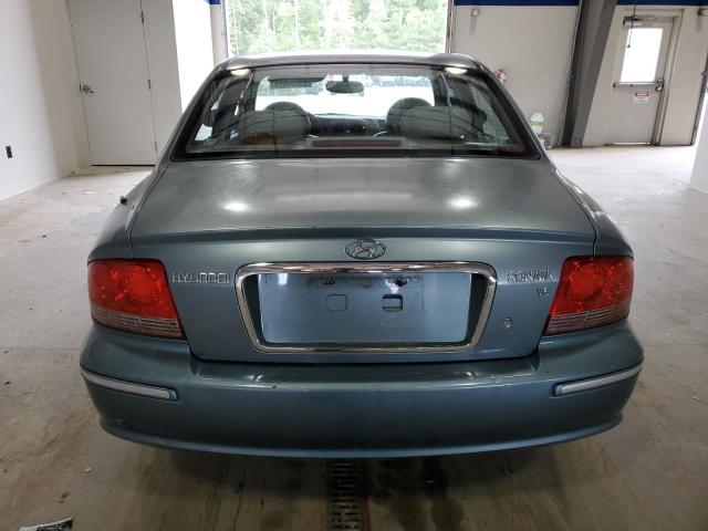 KMHWF35H95A144376 - 2005 HYUNDAI SONATA GLS GREEN photo 6