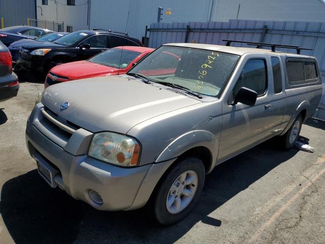 1N6DD26S41C384159 - 2001 NISSAN FRONTIER KING CAB XE GOLD photo 1