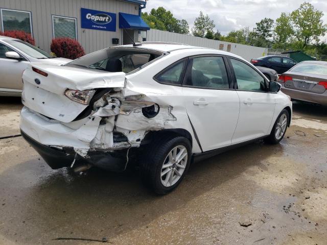 1FADP3F23JL290733 - 2018 FORD FOCUS SE WHITE photo 3