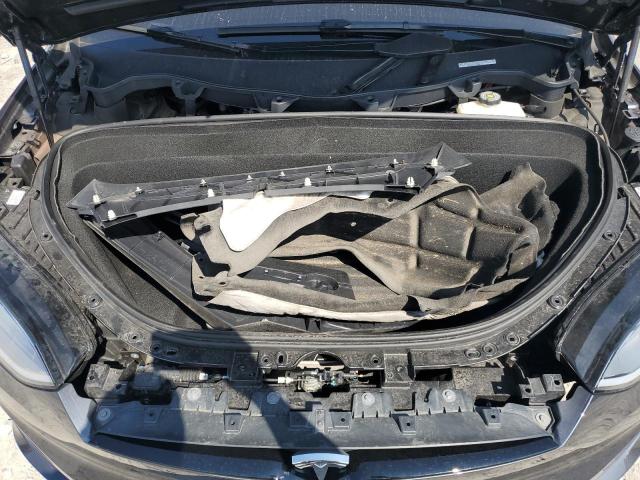 7SAXCBE56PF372625 - 2023 TESLA MODEL X رمادي صورة 11