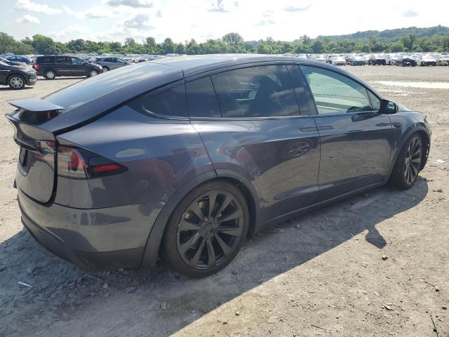 7SAXCBE56PF372625 - 2023 TESLA MODEL X رمادي صورة 3