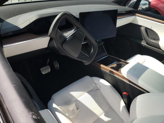 7SAXCBE56PF372625 - 2023 TESLA MODEL X رمادي صورة 8