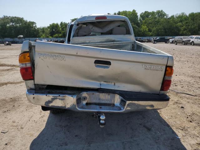 5TEGN92N03Z238691 - 2003 TOYOTA TACOMA DOUBLE CAB PRERUNNER SILVER photo 6
