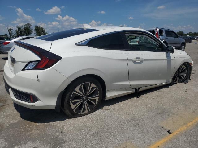 2HGFC3B71JH353973 - 2018 HONDA CIVIC EXL WHITE photo 3