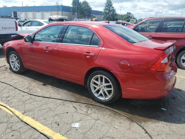 3FAHP0JA2AR216915 - 2010 FORD FUSION SEL RED photo 2