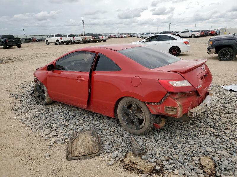 2HGFG129X8H556851 - 2008 HONDA CIVIC EXL RED photo 2