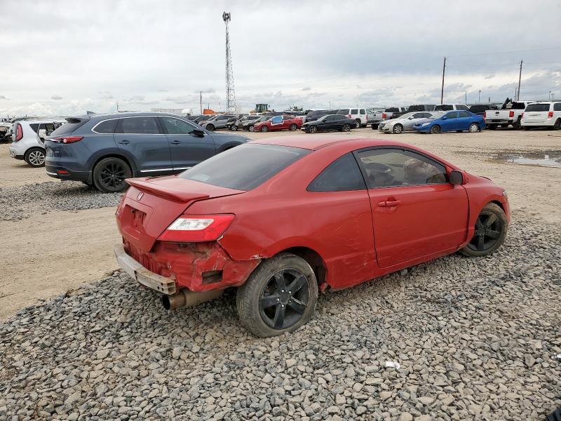 2HGFG129X8H556851 - 2008 HONDA CIVIC EXL RED photo 3