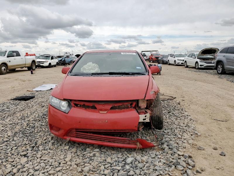 2HGFG129X8H556851 - 2008 HONDA CIVIC EXL RED photo 5