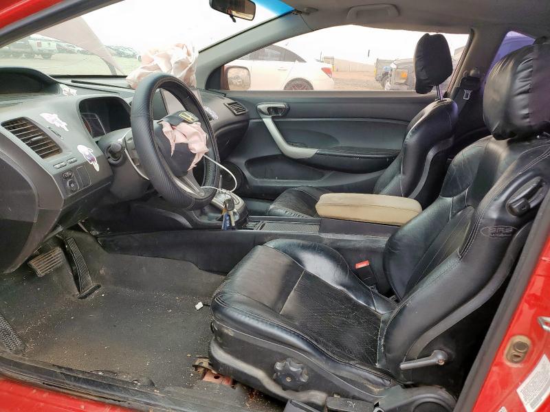 2HGFG129X8H556851 - 2008 HONDA CIVIC EXL RED photo 7