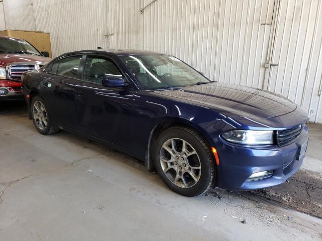 2C3CDXJG0GH134409 - 2016 DODGE CHARGER SXT BLUE photo 4