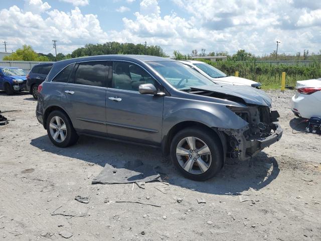 2HNYD2H67AH522241 - 2010 ACURA MDX TECHNOLOGY GRAY photo 4