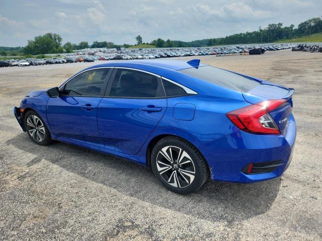 JHMFC1F70JX042249 - 2018 HONDA CIVIC EXL Синий фото 2