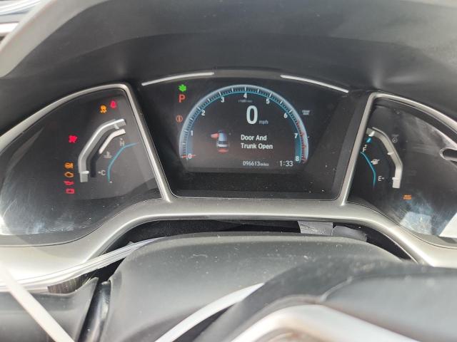 JHMFC1F70JX042249 - 2018 HONDA CIVIC EXL Синий фото 9