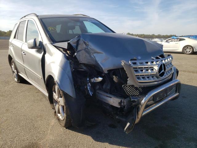 4JGBB8GB3BA712987 - 2011 MERCEDES-BENZ ML 350 4MATIC GRAY photo 1