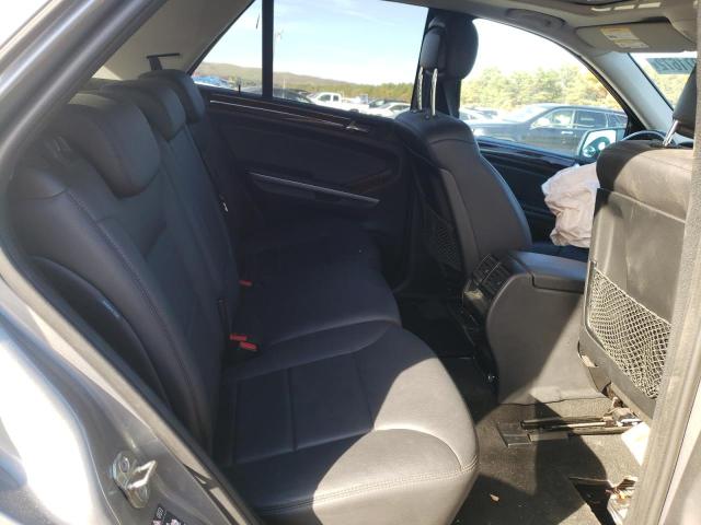 4JGBB8GB3BA712987 - 2011 MERCEDES-BENZ ML 350 4MATIC GRAY photo 6