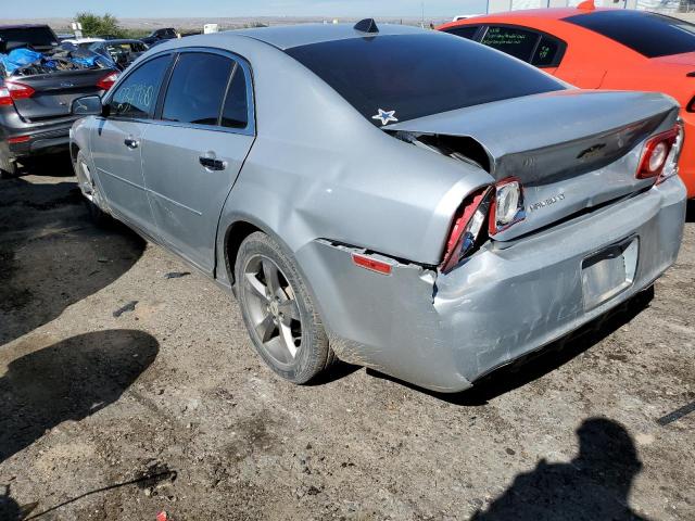 1G1ZC5E09CF109636 - 2012 CHEVROLET MALIBU 1LT فضي صورة 3