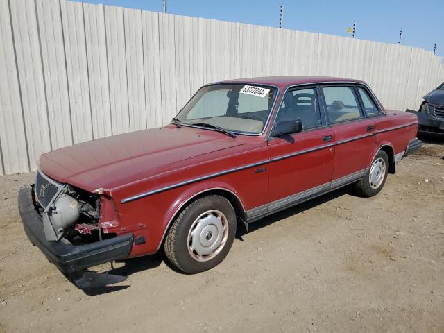 YV1AX8846G1184073 - 1986 VOLVO 244 DL BURGUNDY photo 1