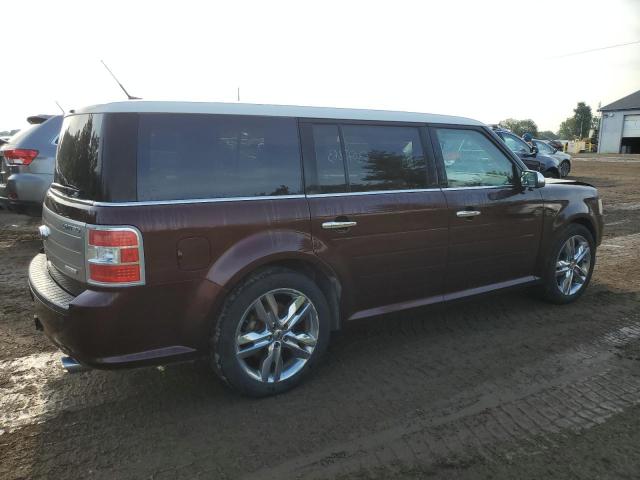 2FMHK6DT4ABA31882 - 2010 FORD FLEX LIMITED MAROON photo 3