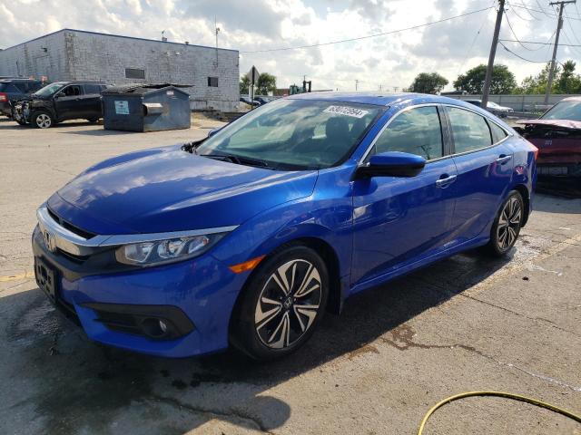 19XFC1F74JE002323 - 2018 HONDA CIVIC EXL Mavi foto 1