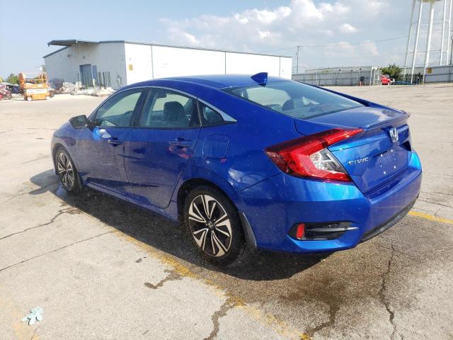 19XFC1F74JE002323 - 2018 HONDA CIVIC EXL BLUE photo 2