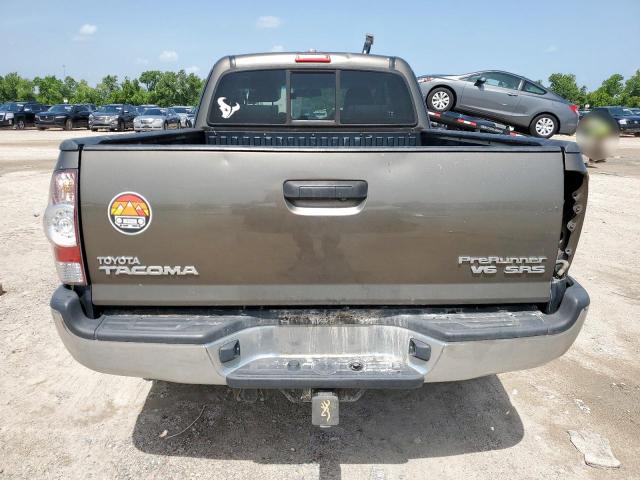 5TETU4GN9AZ726435 - 2010 TOYOTA TACOMA PRERUNNER ACCESS CAB GRAY photo 6