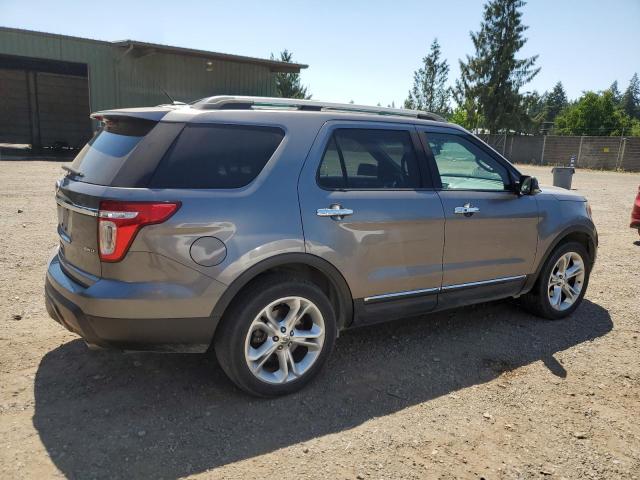 1FMHK8F8XBGA77070 - 2011 FORD EXPLORER LIMITED GRAY photo 3