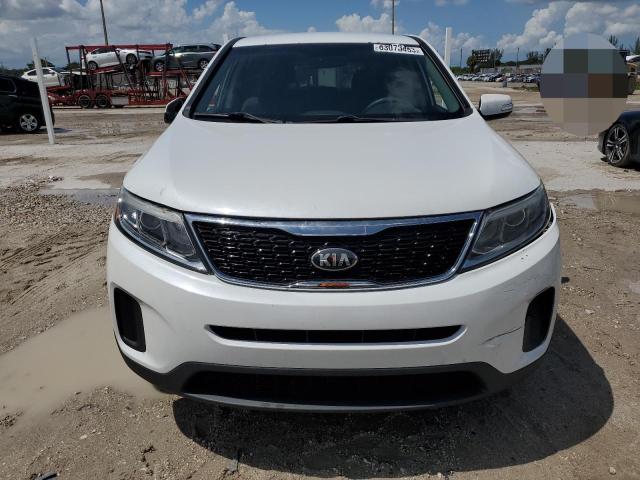 5XYKT3A65FG649168 - 2015 KIA SORENTO LX WHITE photo 5