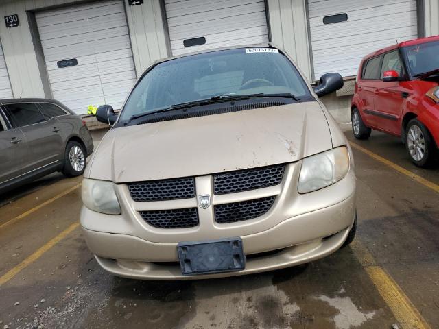 1B8GP45381B141002 - 2001 DODGE CARAVAN SPORT GOLD photo 5