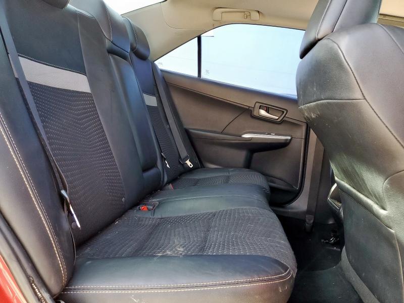 4T1BF1FK0CU508709 - 2012 TOYOTA CAMRY BASE RED photo 10