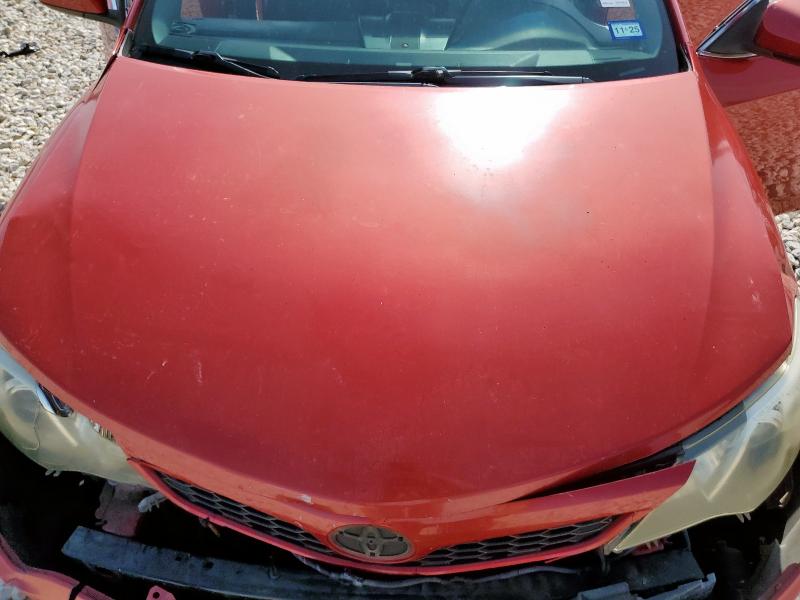 4T1BF1FK0CU508709 - 2012 TOYOTA CAMRY BASE RED photo 11