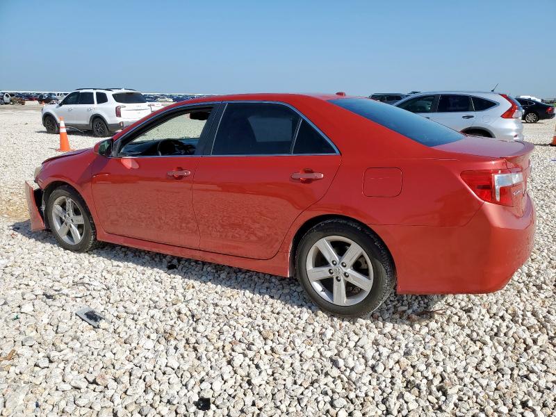 4T1BF1FK0CU508709 - 2012 TOYOTA CAMRY BASE RED photo 2