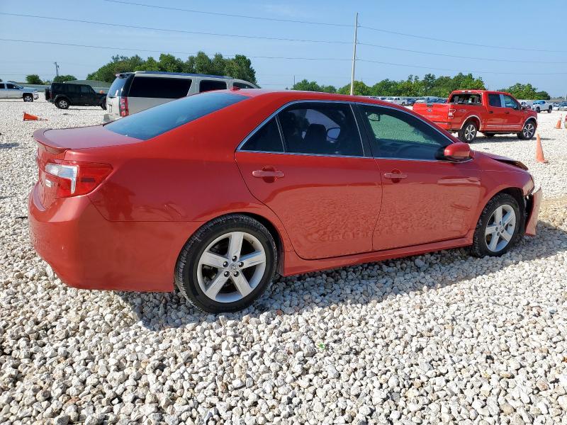 4T1BF1FK0CU508709 - 2012 TOYOTA CAMRY BASE RED photo 3